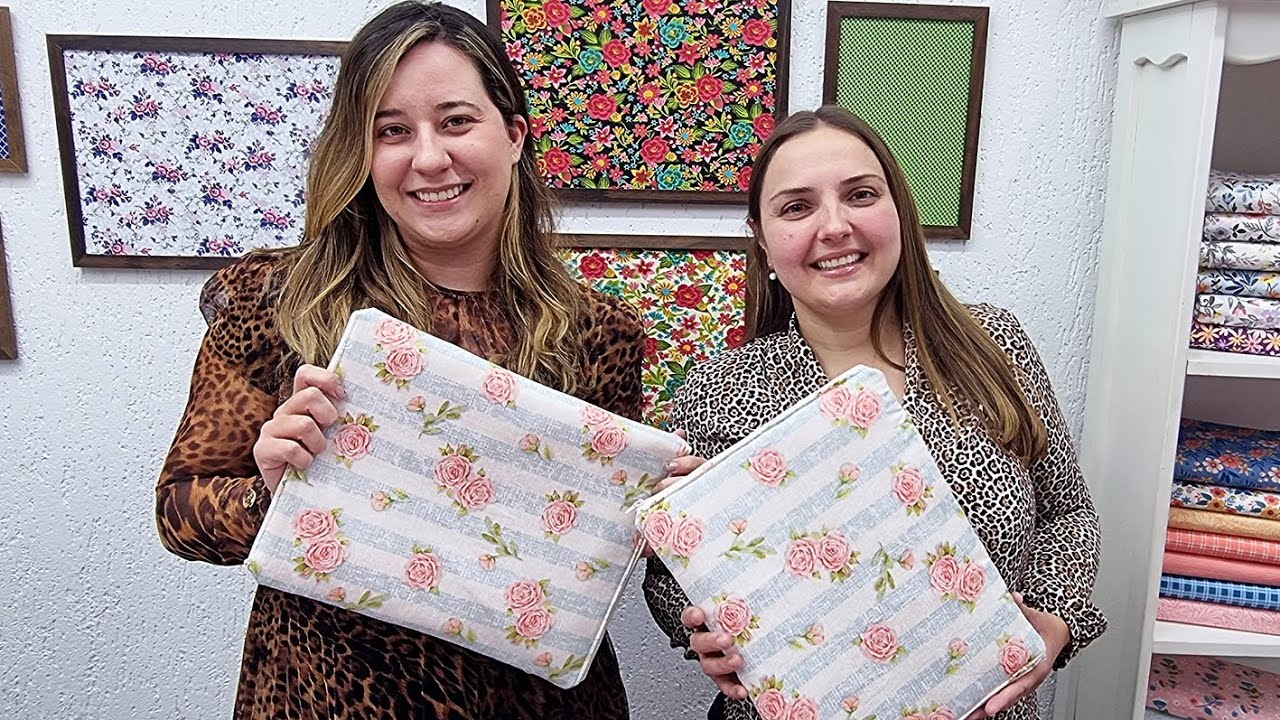 [Passo a Passo] Necessaire Roupa Suja e Limpa