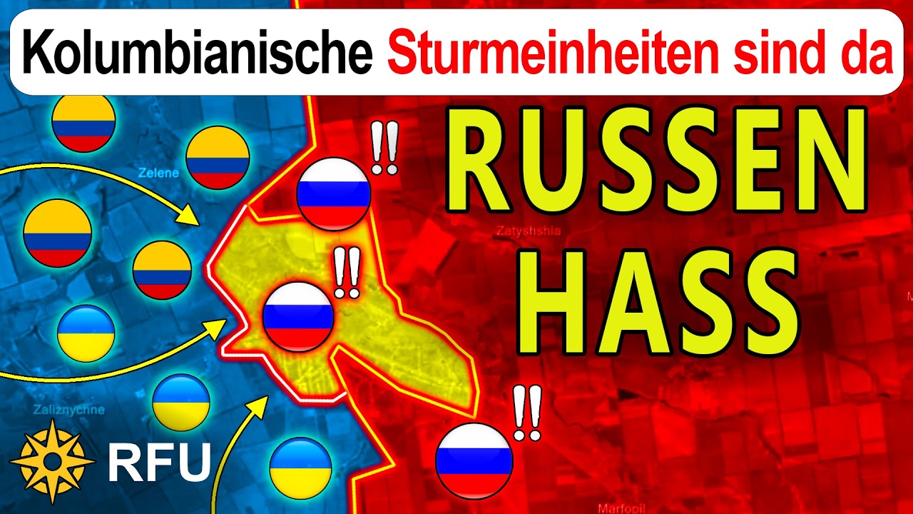 Kolumbianer verstärken Huliaipole und stoppen russische Angriffe abrupt | RFU News