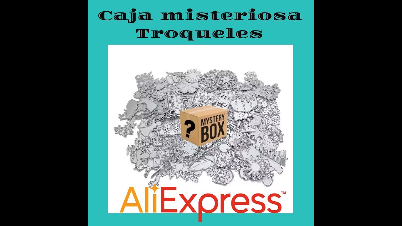Troqueles sorpresa!! Bolsa de la suerte en #aliexpress #unboxing #surprise