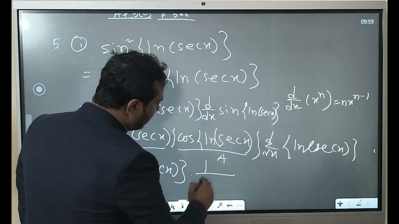 অন্তরীকরণ। Chapter 9(C). 5(i) অক্ষর পত্র।   A2AMathematics.