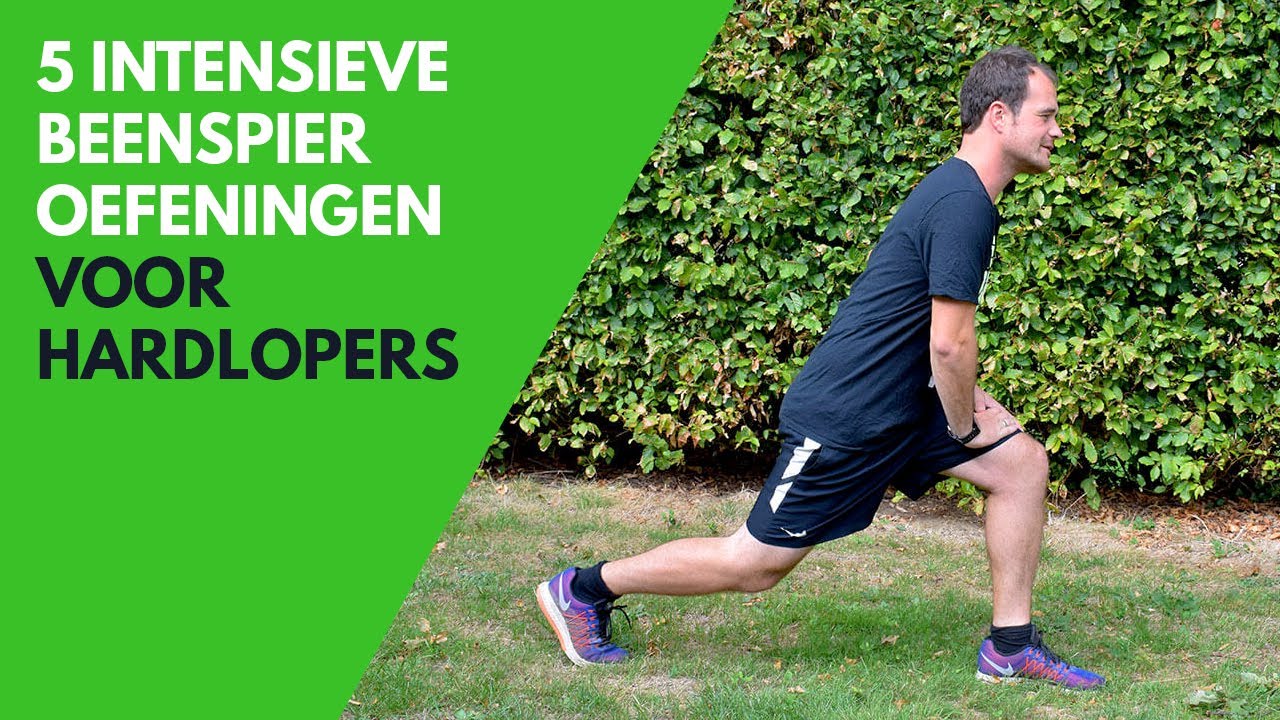 5 intensieve beenspier oefeningen voor hardlopers