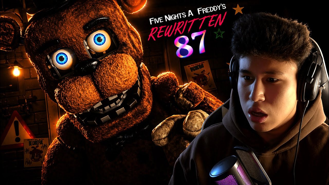GUY’S…THIS ISN’T THE FNAF 2 I REMEMBER! FNAF Rewritten '87