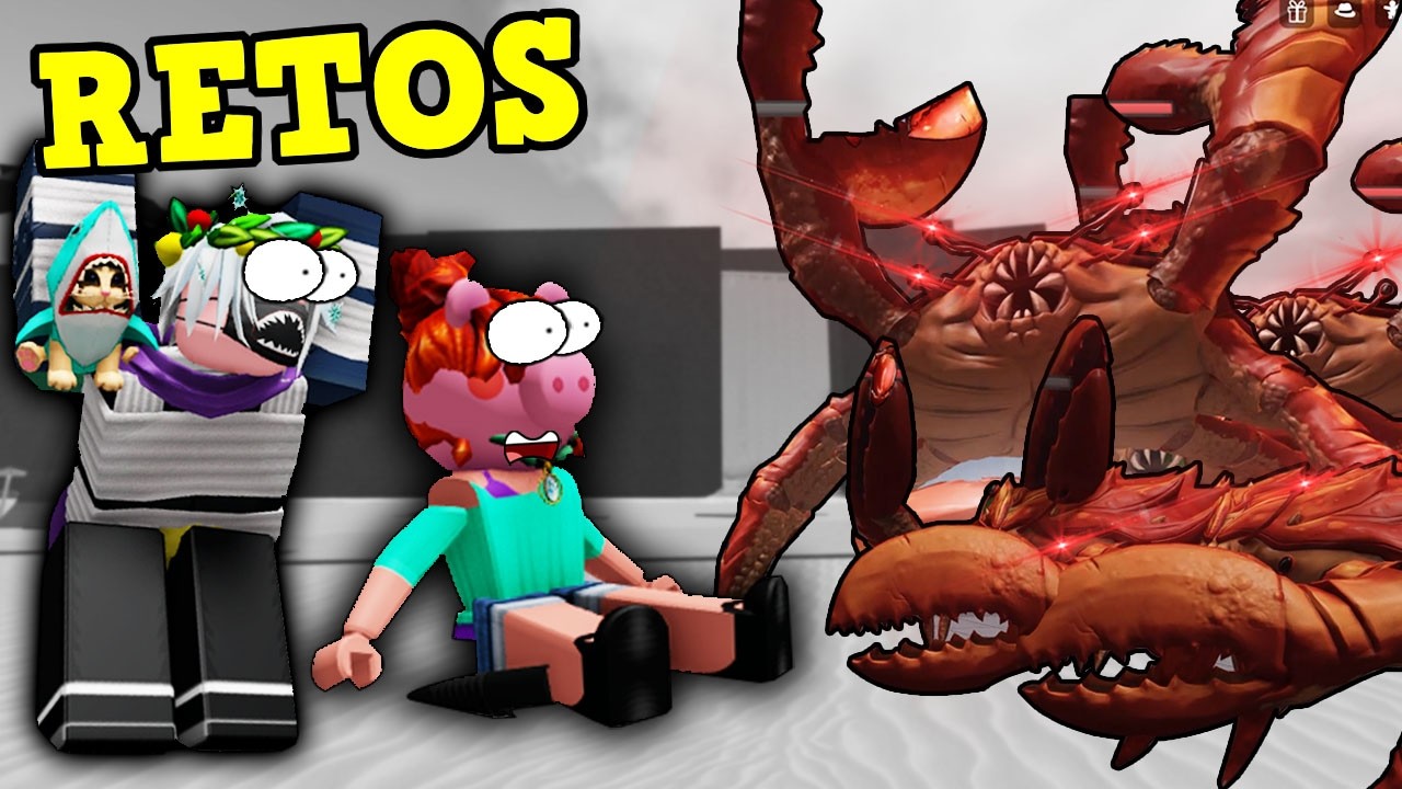 RETOS (1000 Cangrejos) en LOS CAMPOS DE BATALLA MÁS FUERTES ROBLOX Momentos Divertidos 🤣