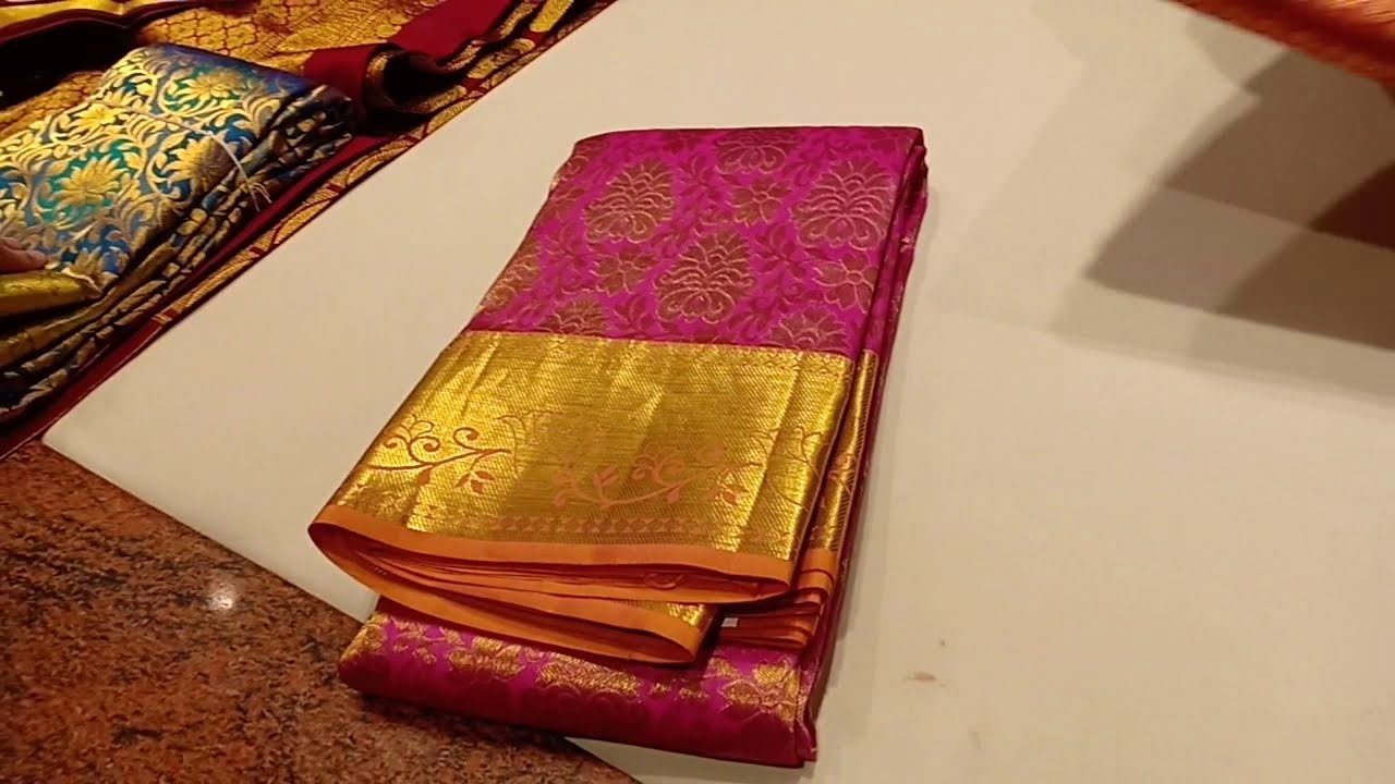 Rmkv kanchi pattu silks sarees Rs 1000 | RMKV #கல்யாணபட்டு புடவைகள்