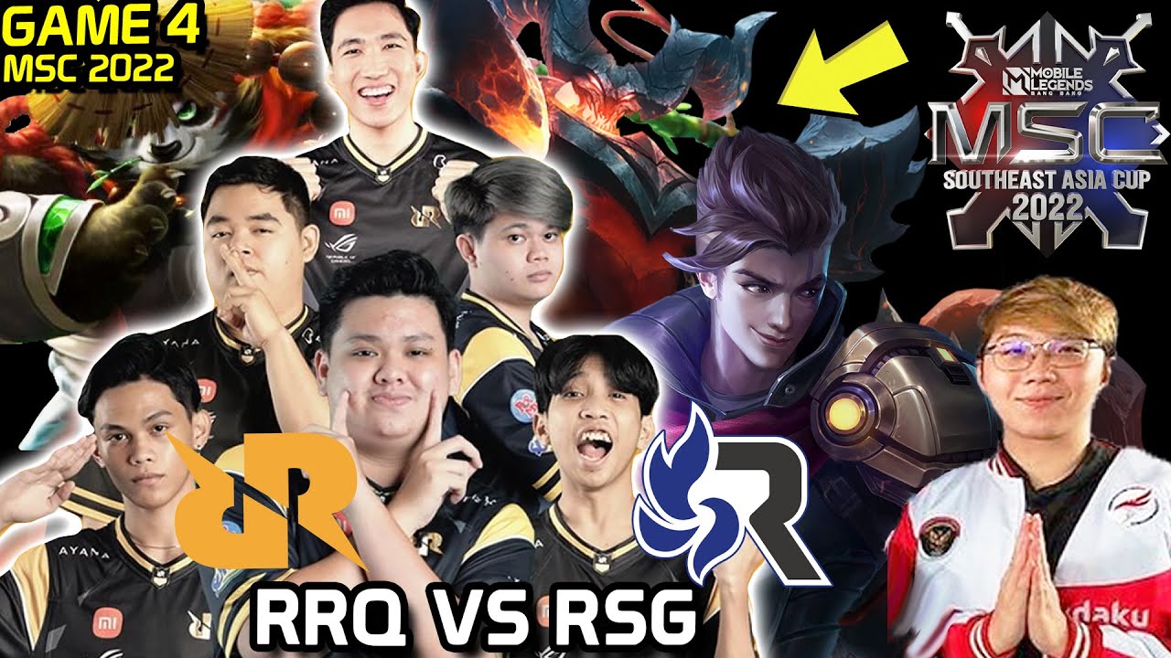 GRANDFINAL RRQ!!! RRQ VS RSG PH GAME 4 ,  SYNCHRONIZE + SKILL ON POINT
