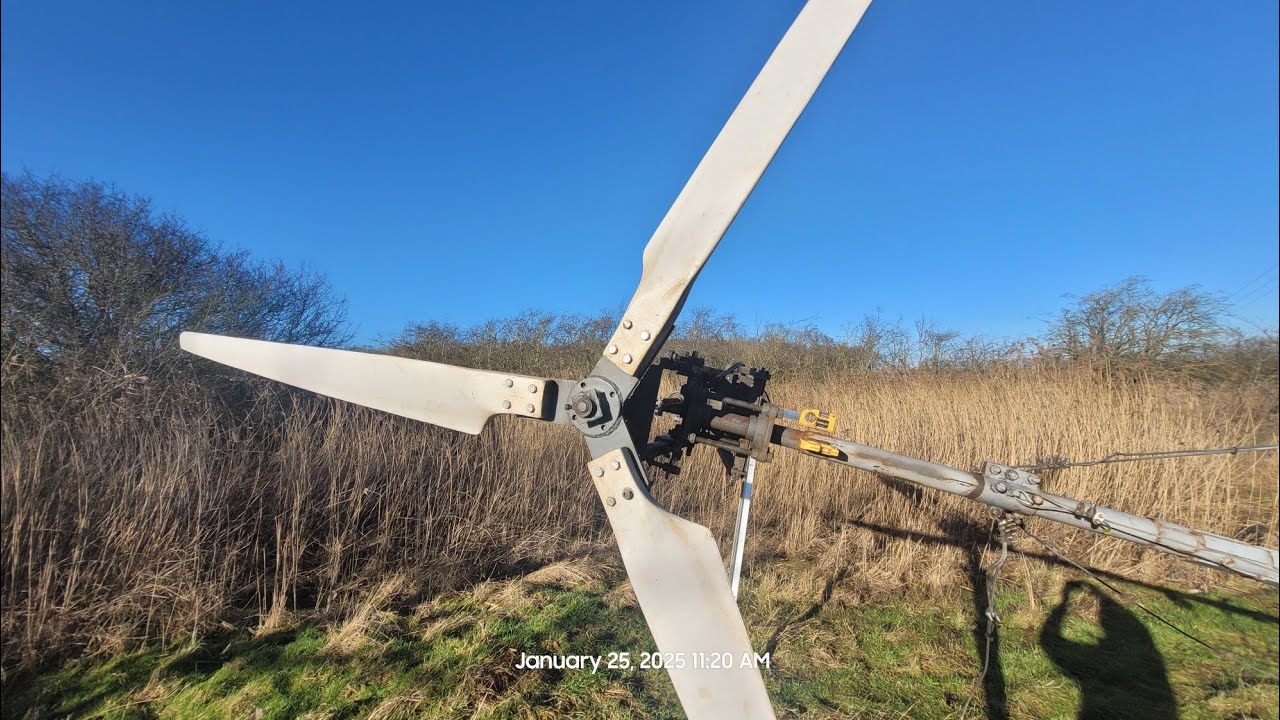 Wind Turbine Project - Sorted the issues - Mega windy all day Monday !!