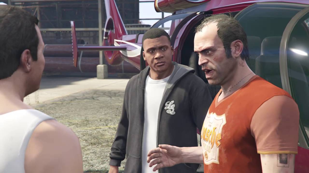 Grand Theft Auto V fbi helicopter hostage mission