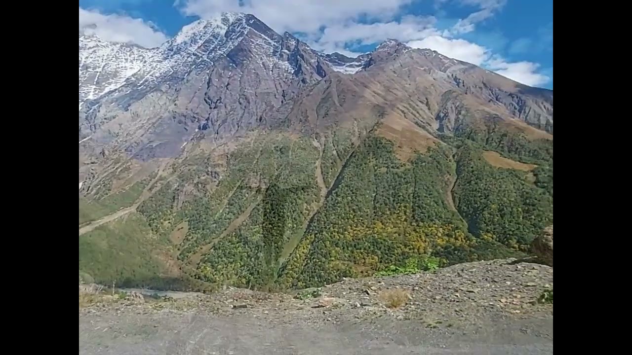The beauty of Usghuli-Lentekhi, Georgia