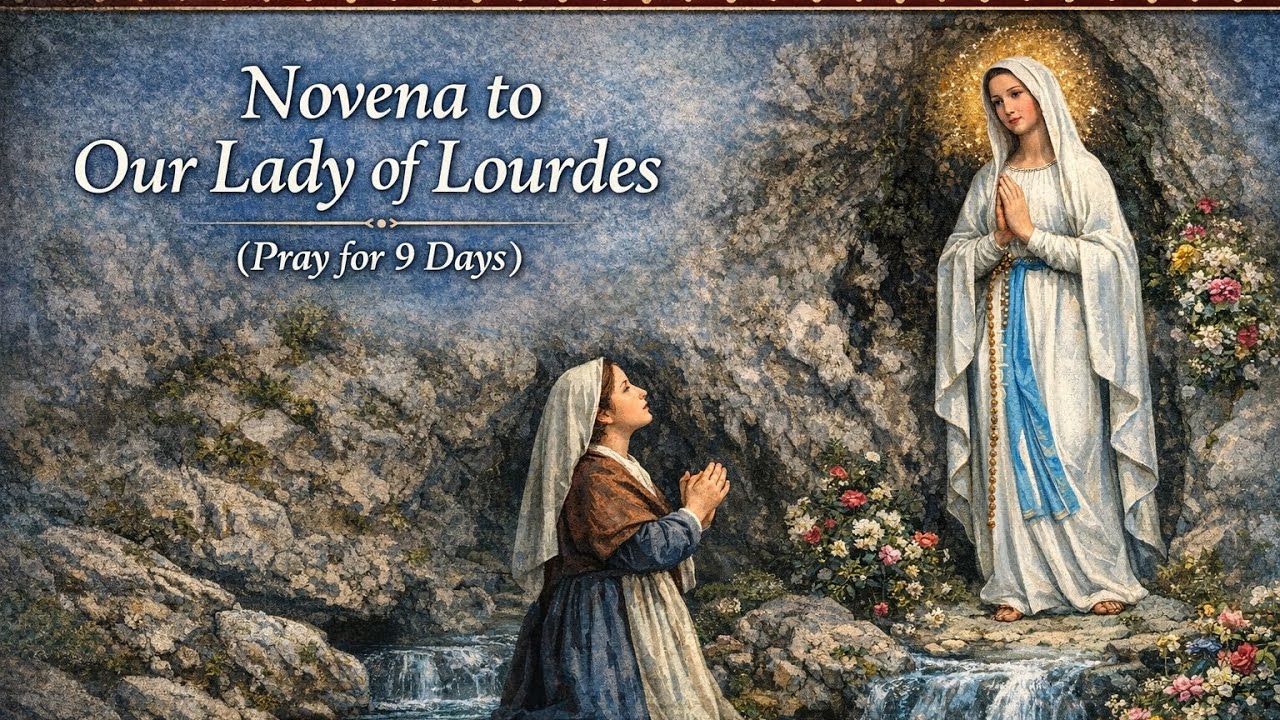  Novena to Our Lady of Lourdes (Pray for 9 Days) | Healing Prayer to the Blessed Virgin Mary
