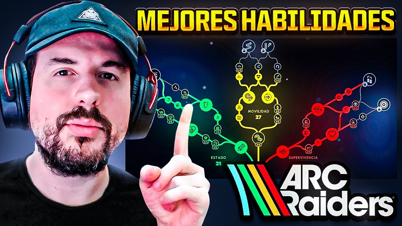 MEJORES BUILDS ÁRBOL DE HABILIDADES en ARC Raiders (Mejores Habilidades PvP y PvE)