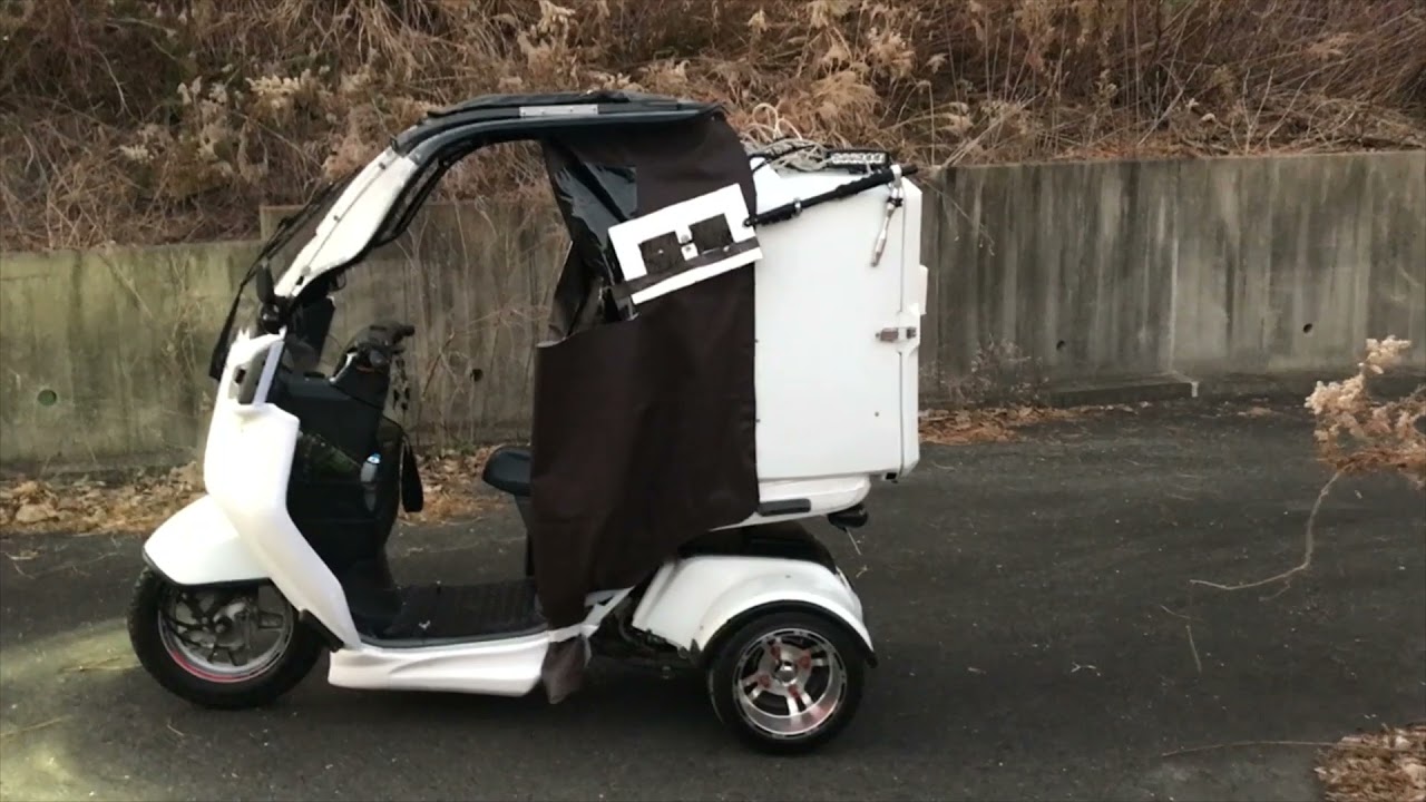 ホンダジャイロキャノピー2022年の更新。明けましておめでとうございます。(Honda Gyrocanopy Updated in 2022. Happy New year)