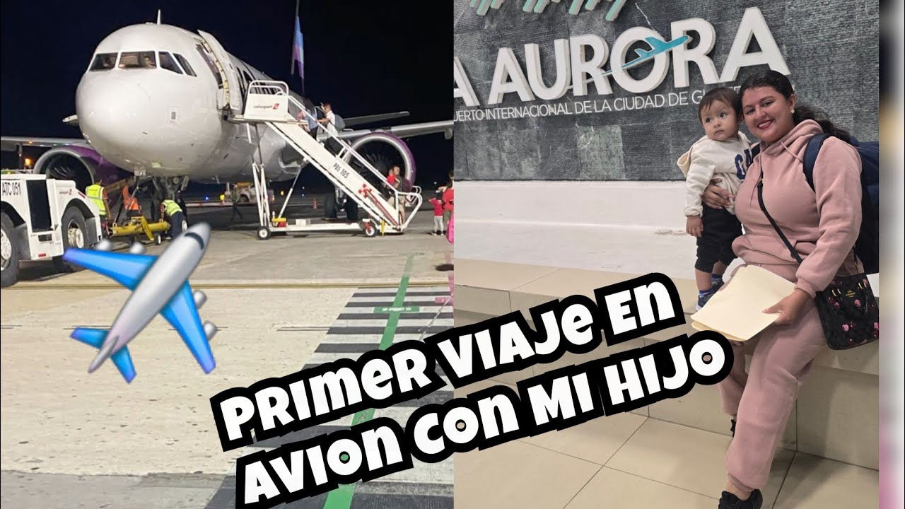 WoW!! Viajamos Con Mi Hijo En Avion Por Primera Vez ✈️
