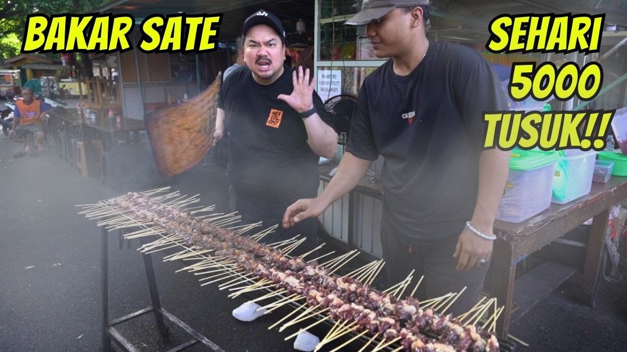 SEHARI LAKU 5000 TUSUK!! SAMPE NAMBAH SAKING ENAKNYA!!