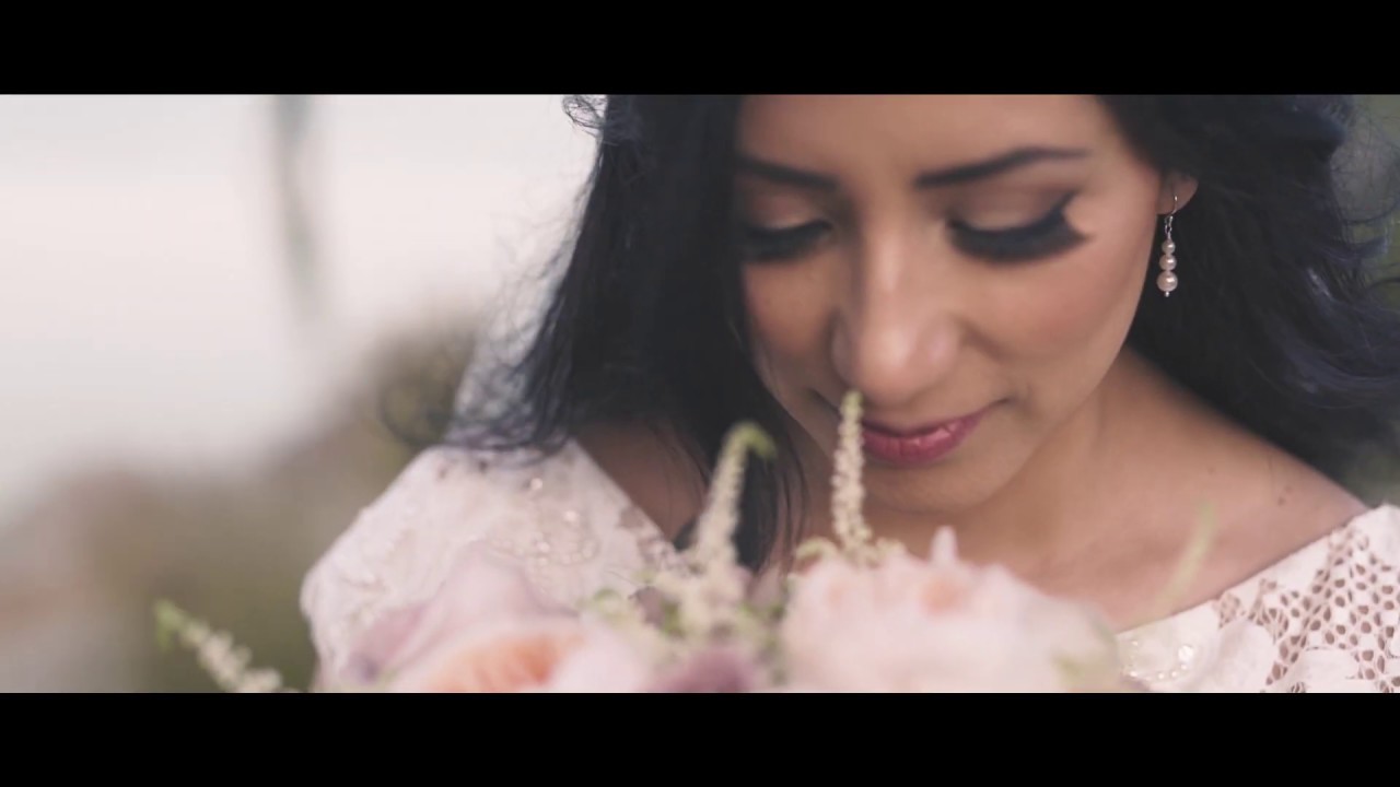 Maribel & John's cozy wedding ceremony at the Reef Long Beach Bayview Room