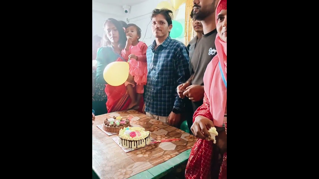 16/01/26 hathi mara santare bidai anusthane  cake catar somai