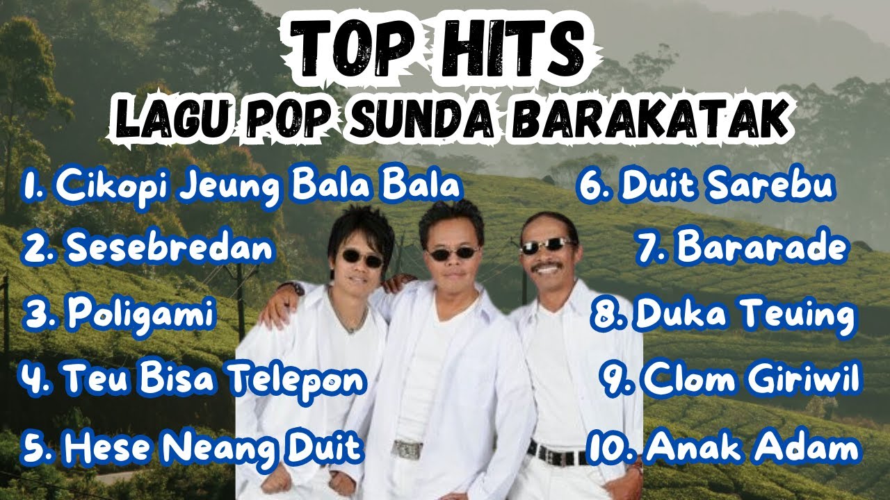 POP SUNDA FULL ALBUM || TOP HITS LAGU POP SUNDA BARAKATAK