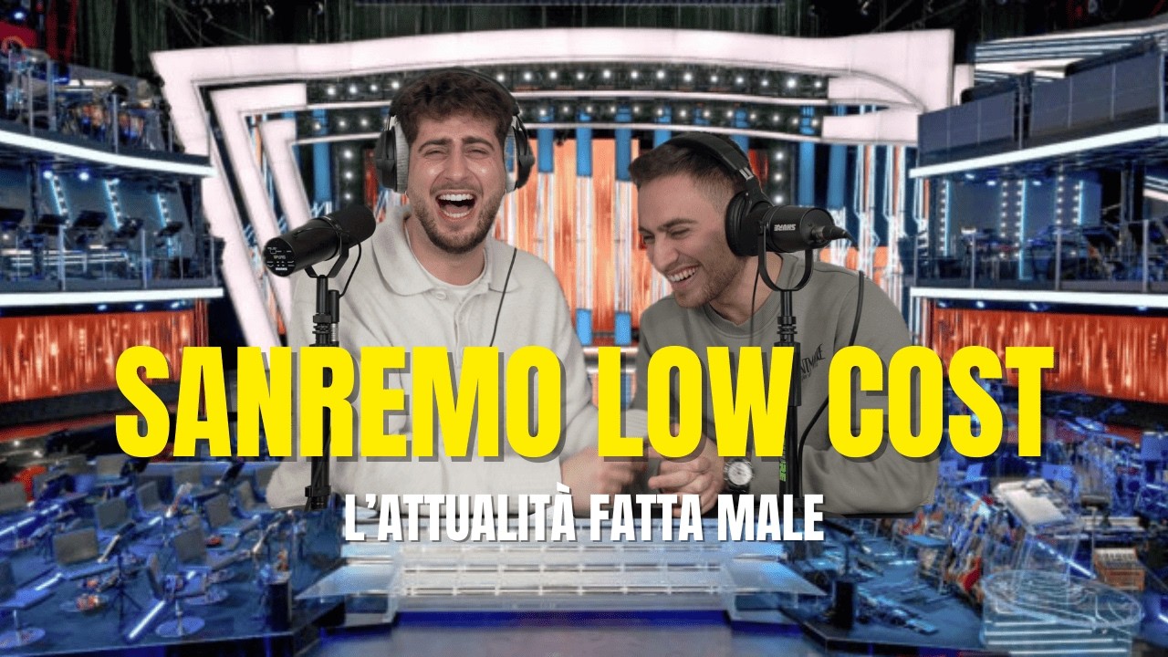 SANREMO LOW COST! Il festival 2026 in modalità risparmio