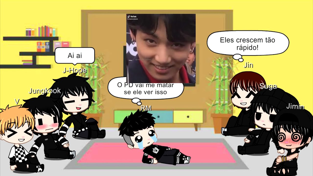BTS de 2013 reagindo a BTS de 2021 | Gacha