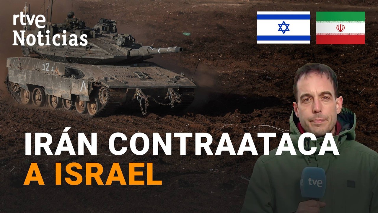 GUERRA ORIENTE MEDIO | Duro cruce de ATAQUES entre IRÁN e ISRAEL | RTVE Noticias