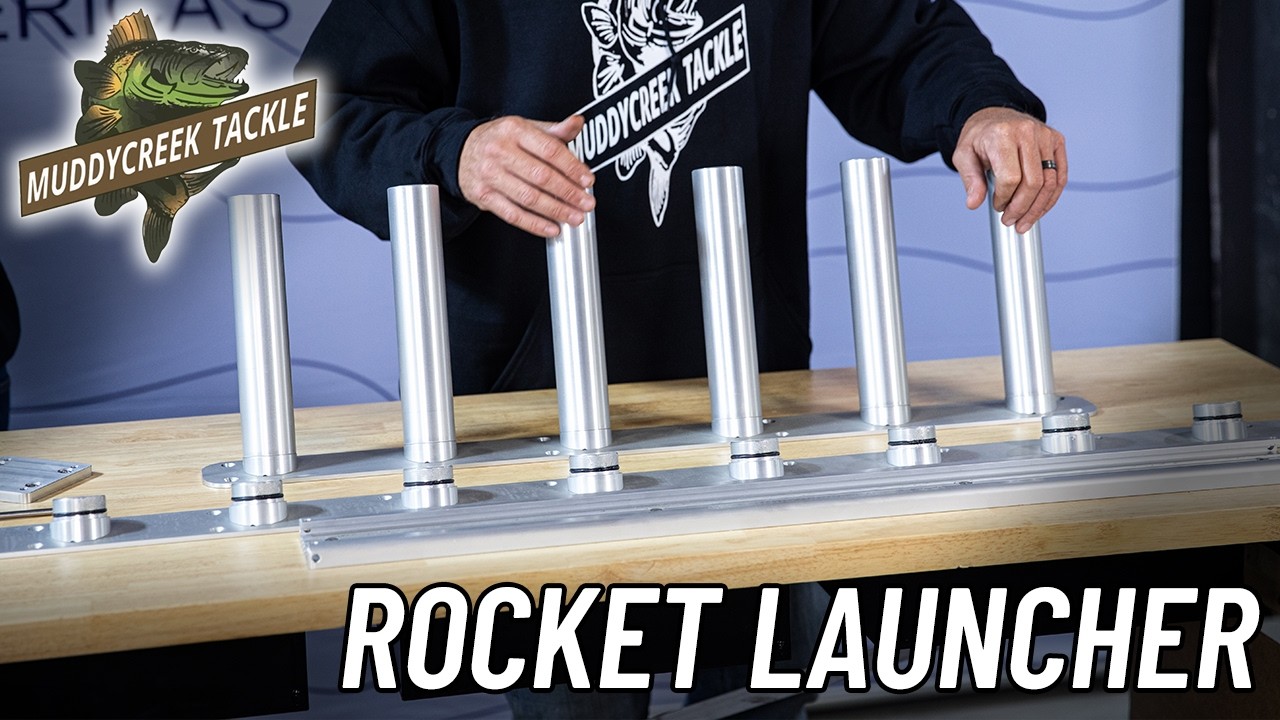 Muddycreek Tackle Rocket Launchers | Heavy-Duty Vertical Rod Holders