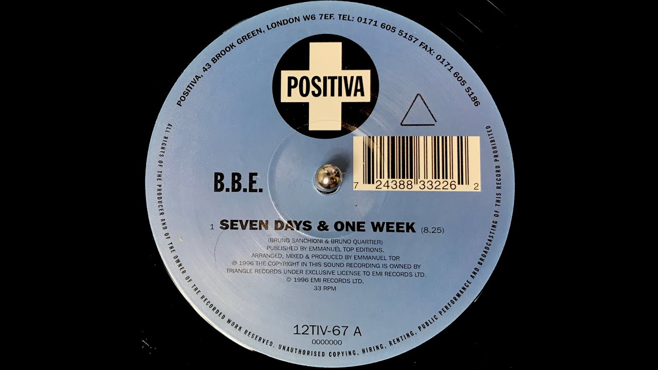 B.B.E. - Seven Days & One Week (1996)