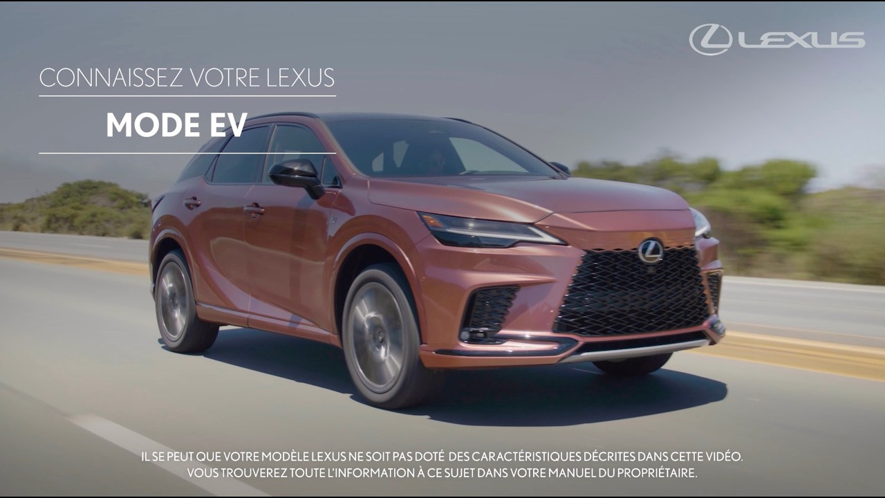 Connaissez votre Lexus | Mode EV