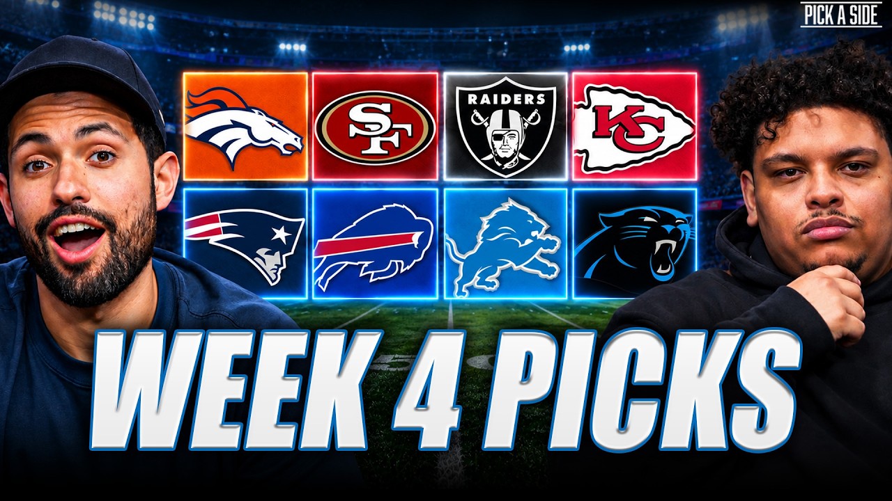 Predicting Every Game in NFL Week 4