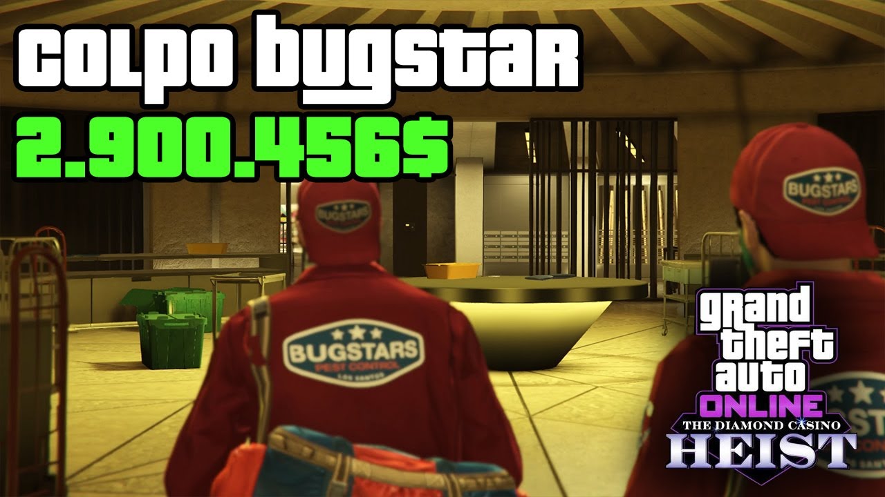 2.900.456$ - Colpo al Casinò Imbroglio Bugstar Difficile - GTA ONLINE ITA
