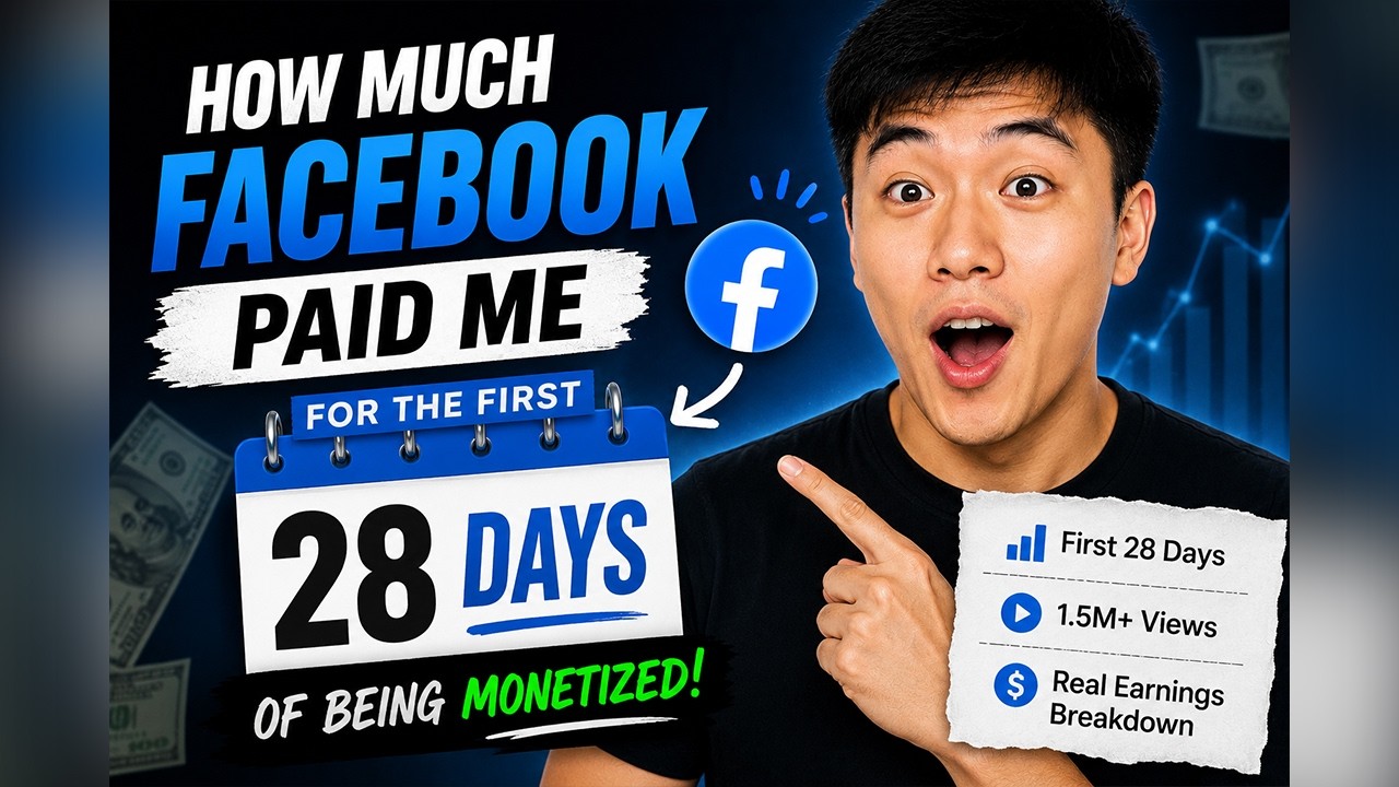 First 28 Days Monetized: How Much Did Facebook Pay Me?