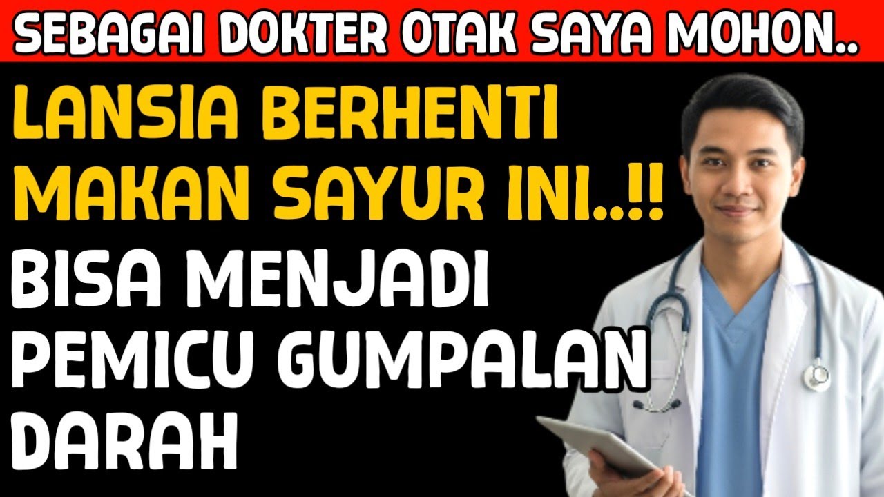 STOP‼️Lansia Berhenti Makan 6 Sayur Ini! Bahaya Jika Dikonsumsi Lansia Bisa Menyebabkan Penyakit.. 
