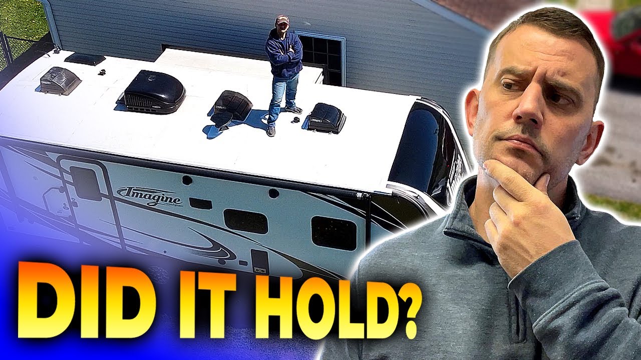 I STILL Don't Have to Reseal My RV Roof (Eternabond Tape After 1 Year)