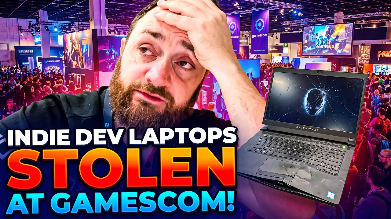 Indie Game Devs RAIDED at Gamescom...