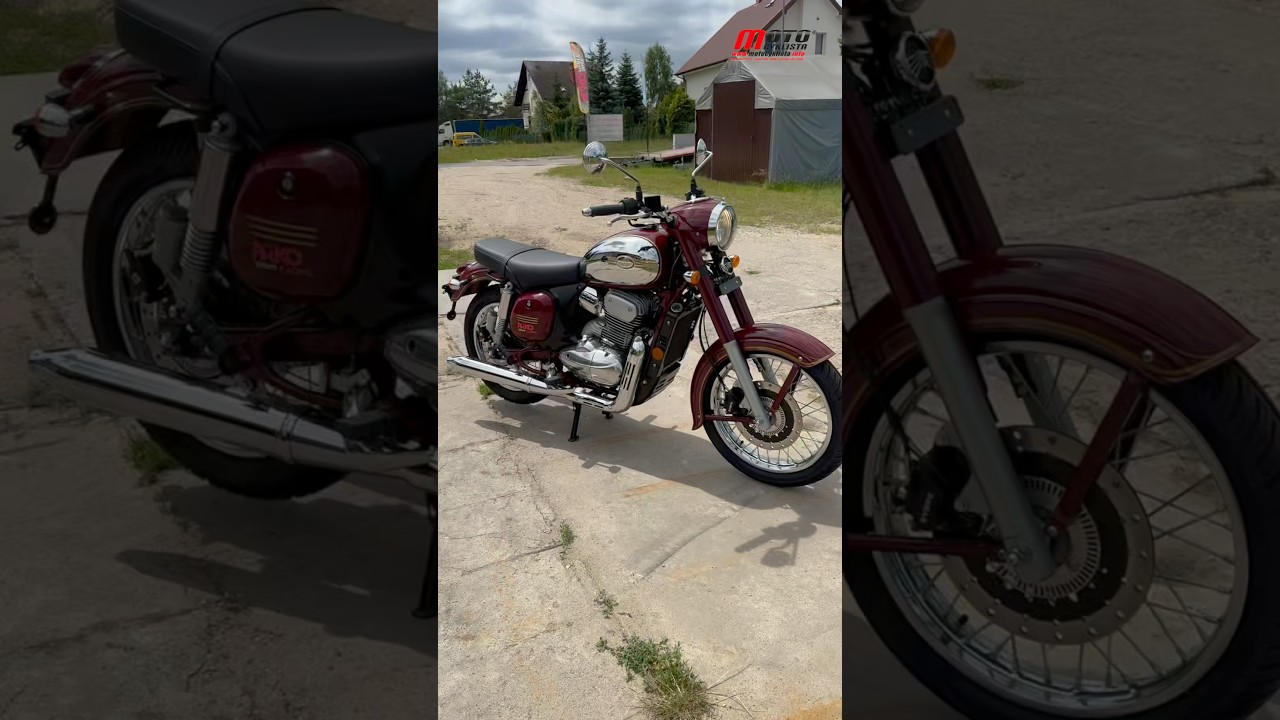 Jawa 300CL - prezentacja nowego modelu zachowanego w retro stylu. #jawa #pakoracing
