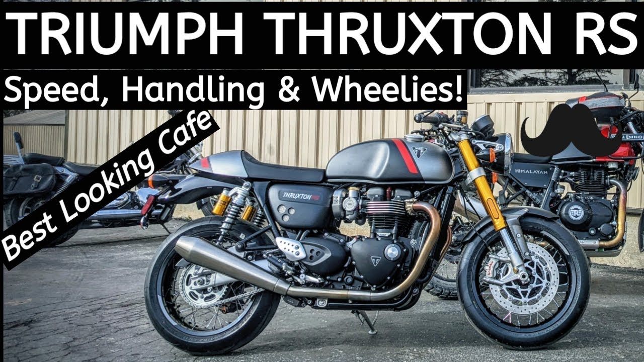 Amazing Triumph Thruxton RS (2022) The Best Cafe Racer!