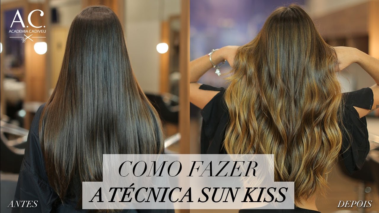 Como Fazer Mechas com a Técnica Sun Kiss