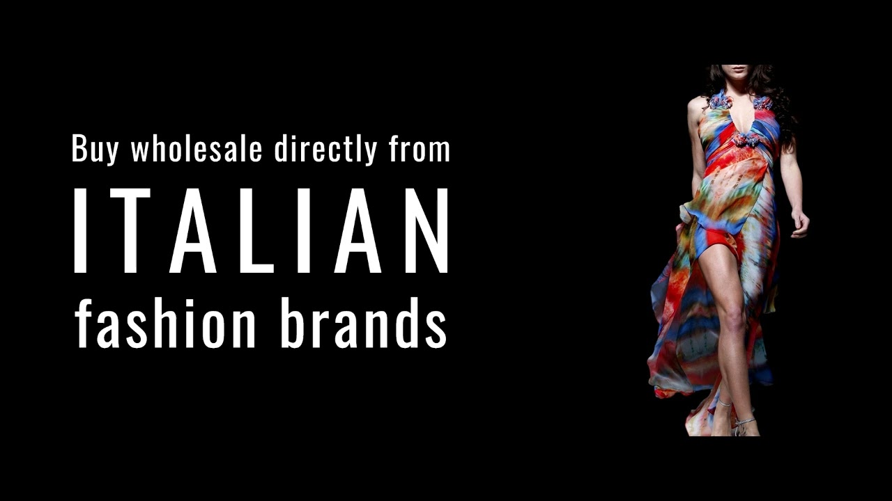 How to find ITALIAN clothing wholesale suppliers or Private Label