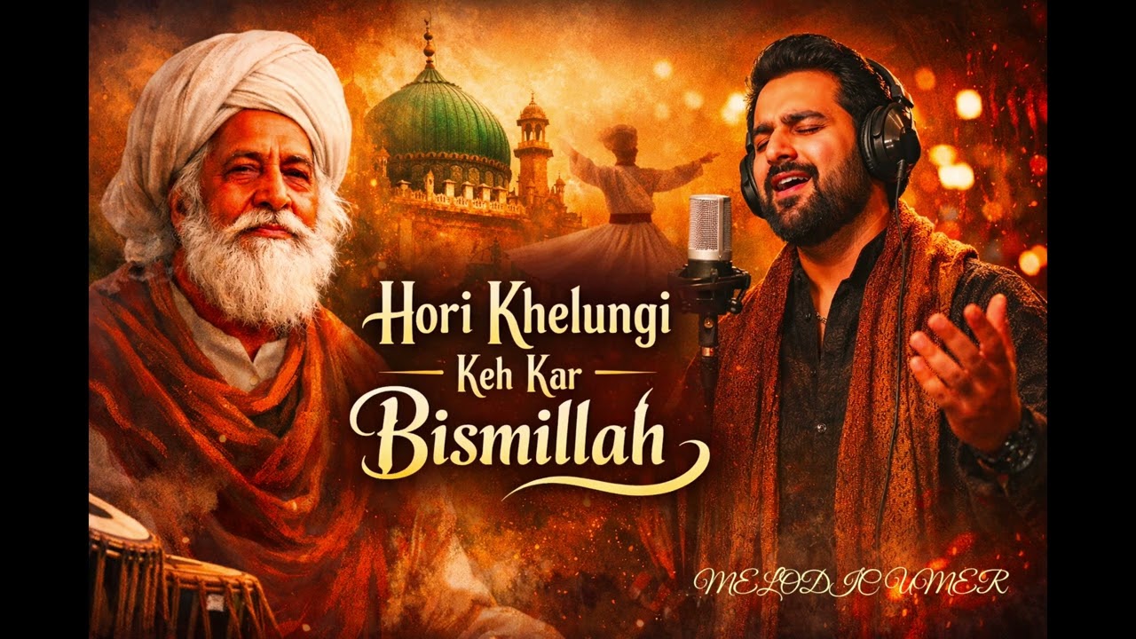 Hori Khelungi Keh Kar Bismillah | Sufi Kalam | Bulleh Shah | Melodic Umer