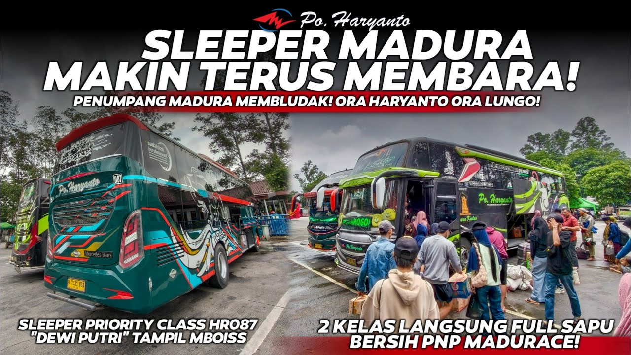 MENYALA TRETAN!!😱🔥2 KELAS SLEEPER & EXE HARYANTO PORIS LANGSUNG SAPU BERSIH! FULL SEAT TAK TERSISA🏁