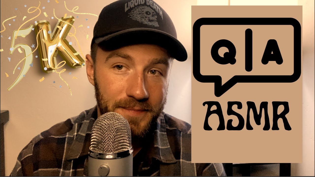 5K Q&A | Whispered ASMR