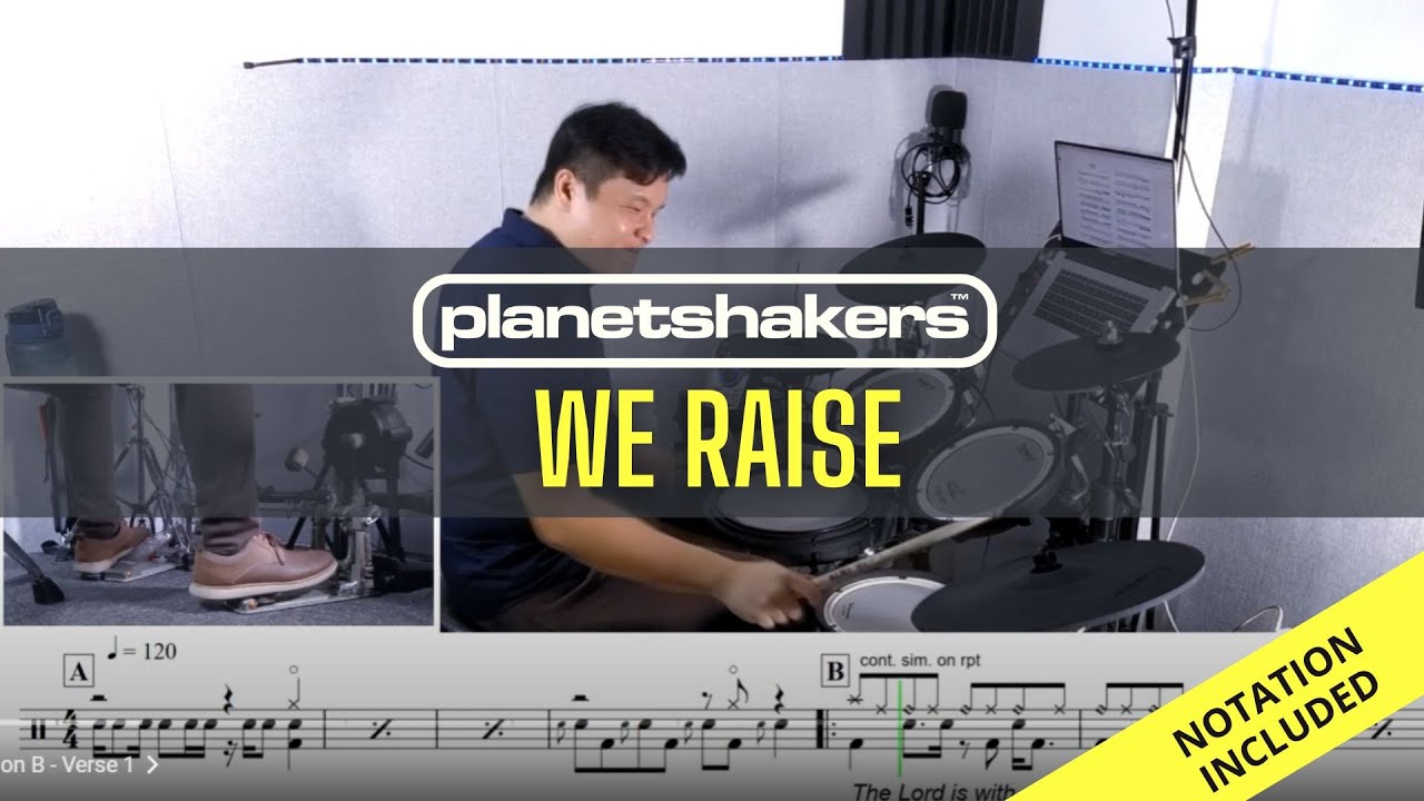 Planetshakers - We Raise (Drum Cover) - Raymond Goh