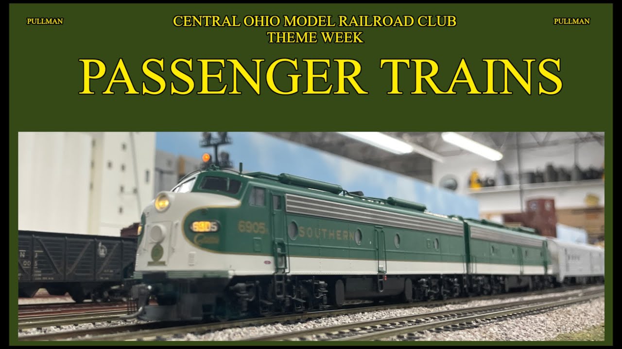 COMRC 2025 November Theme Week Passenger Trains