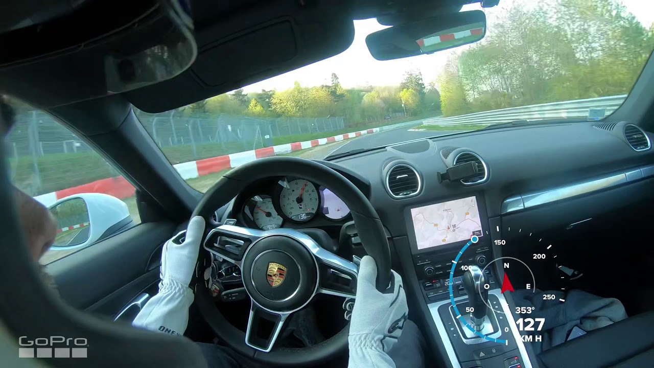 Nürburgring, Nordschleife. 718 CAYMAN PORSCHE. Tourist Drives 30/04/2019