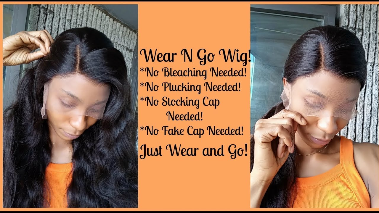 PRE-MADE FAKE SCALP WIG!NO Bleach/Plucking/Stocking Cap Needed Ft. Hairvivi