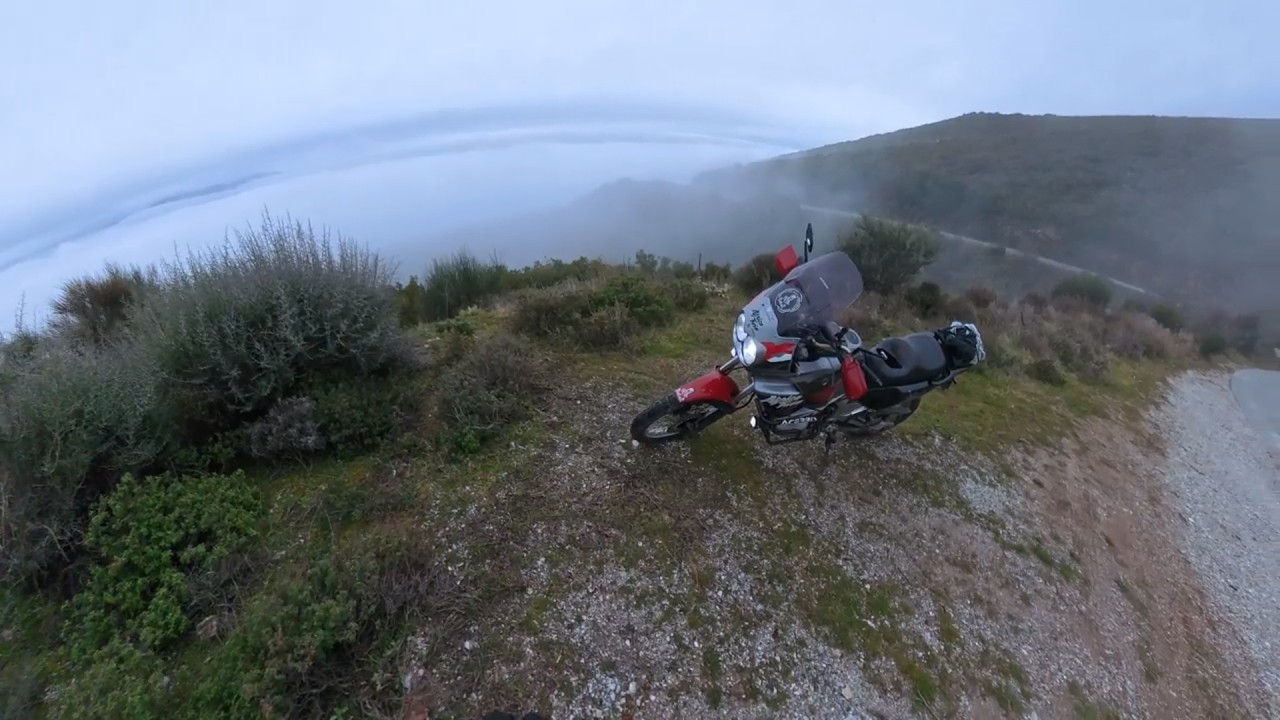 Χειμωνιατικη βολτα στον Κισσαβο Honda Africa Twin 750