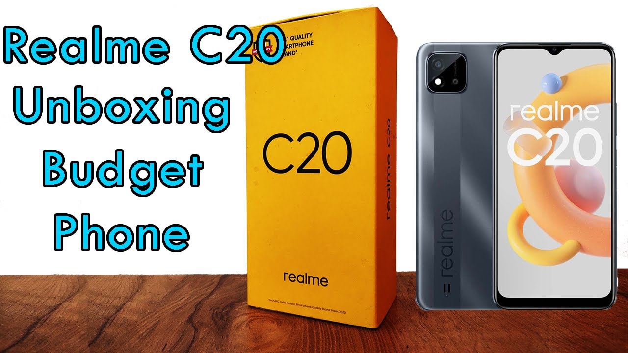 Realme c20 unboxing and review