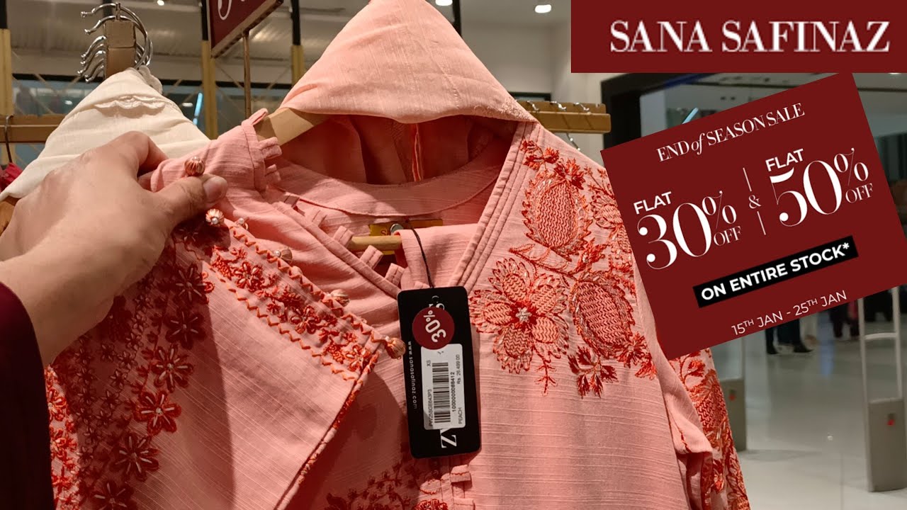 Sana Safinaz Winter Sale 50%Off❣️Sana Safinaz Sale 2026😍