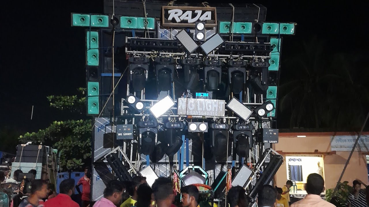 RAJA SOUND ✨️- SPEAKER CHECK WITH DJ RAM REMIX 🔥|| Rupnagar Box Competition || 