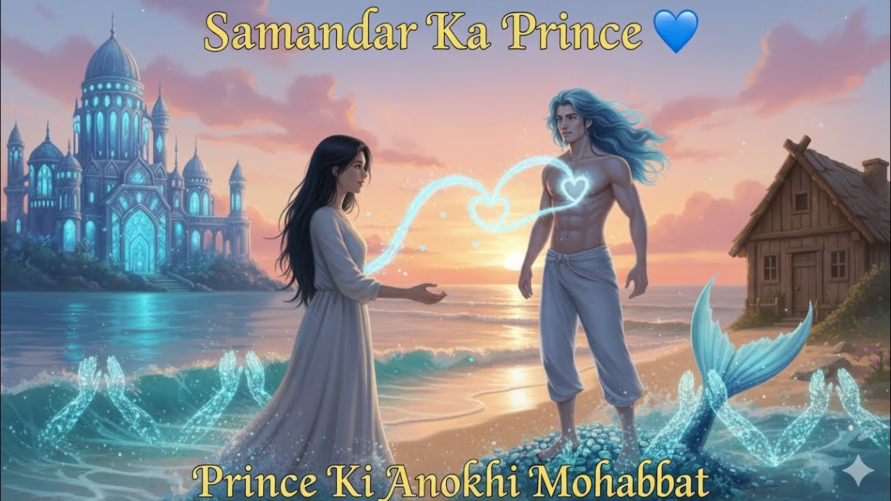 👑 Samandar Ke Prince Ki Mohabbat | Ek Khoobsurat Fairy Tale Story 🌸 Rangon ka jungle