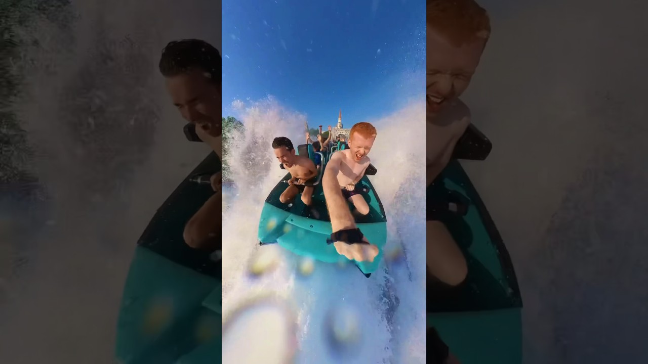 The best watercoaster in the world captured with the @insta360 X3📸 #camera #rollercoaster