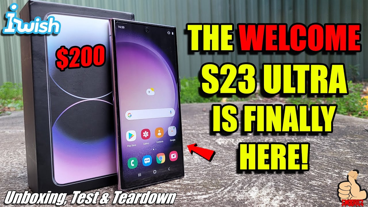 I FINALLY bought a $200 Samsung Galaxy S23 Ultra Clone...and what I got was very surprising!